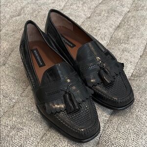 Bostonian black leather loafers size 9M